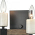 Elk StoneManor SCONCE in Black Finish Model: 15461/2