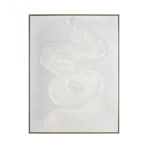 Elk Strand II Framed Wall Art in White Finish Model: H0016-10892