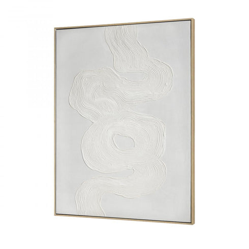 Elk Strand II Framed Wall Art in White Finish Model: H0016-10892