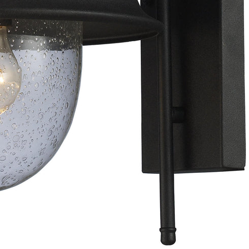 Elk Streetside Cafe SCONCE in Matte Black Finish Model: 62000-1