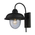 Elk Streetside Cafe SCONCE in Matte Black Finish Model: 62000-1