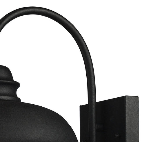 Elk Streetside Cafe SCONCE in Matte Black Finish Model: 62000-1