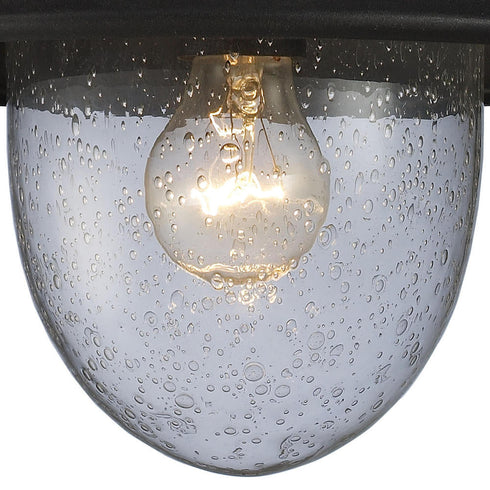 Elk Streetside Cafe SCONCE in Matte Black Finish Model: 62000-1