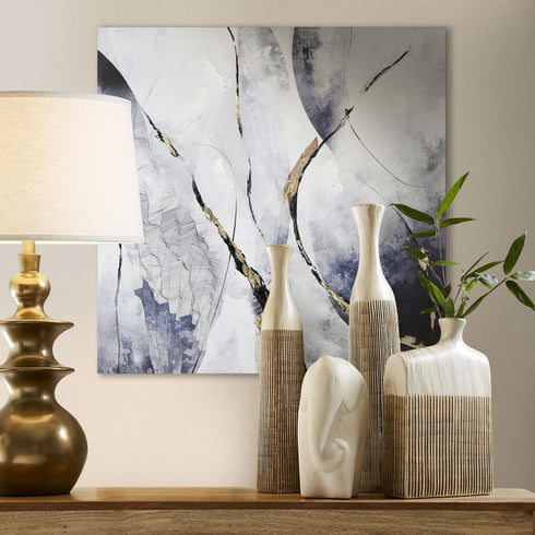 Elk Strength WALL ART in Blue Finish Model: S0016-8156