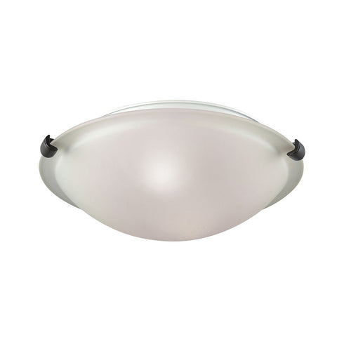 Elk Sunglow 2 Light FLUSH MOUNT in Brushed Nickel Oil Rubbed Bronze Oil Rubbed Bronze Finish Model: CN734299