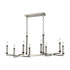 Elk Sunsphere 8 Light CHANDELIER in Satin Nickel Matte Black Matte Black Finish Model: D4341
