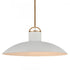 Elk Surf 20 Inch Wide 1 Light Pendant in Textured White Model: 63135/1