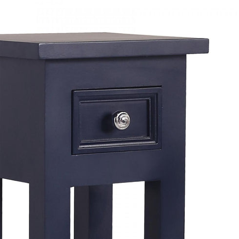 Elk Sutter ACCENT TABLE in Navy Finish Model: S0075-7968
