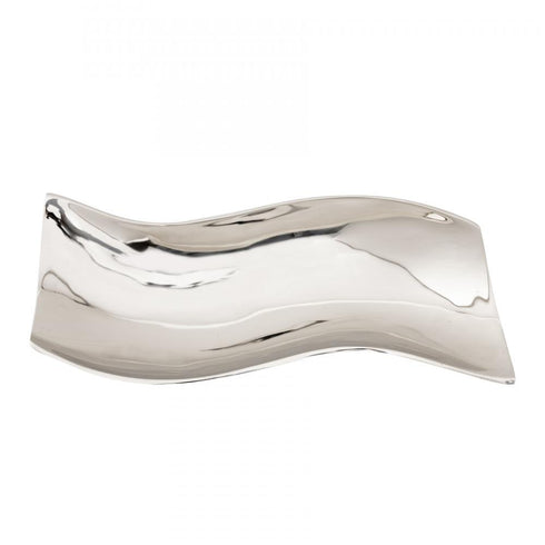 Elk Sway BOWL TRAY in Polished Silver Finish Model: H0807-8723/S2