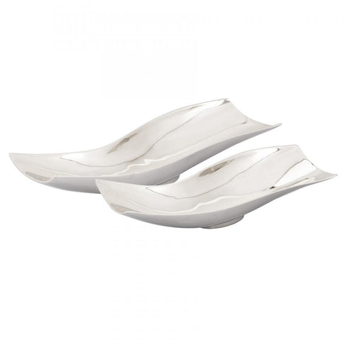 Elk Sway BOWL TRAY in Polished Silver Finish Model: H0807-8723/S2