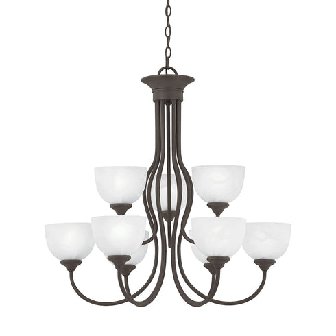 Elk Tahoe 9 Light CHANDELIER in Painted Bronze Finish Model: SL801663