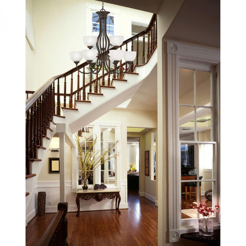 Elk Tahoe 9 Light CHANDELIER in Painted Bronze Finish Model: SL801663