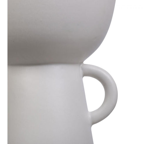 Elk Talus VASE JAR BOTTLE (4 pack) (4 pack) in Matte White Finish Model: H0117-8254
