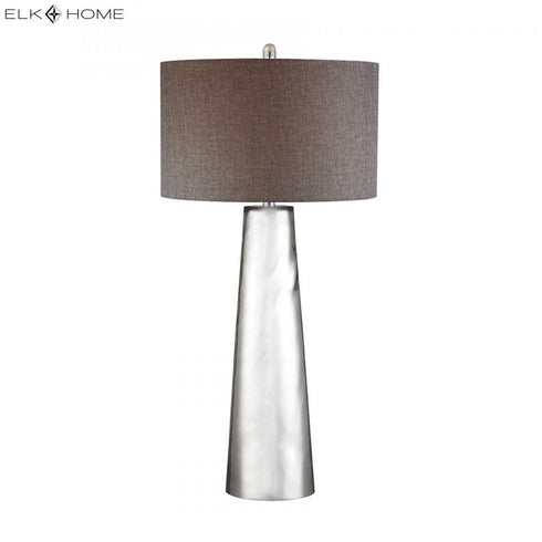 Elk Tapered Cylinder TABLE LAMP in Silver Mercury Finish Model: D2779
