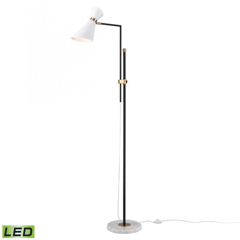 Elk Taran 61 Inch High 1 Light Floor Lamp in Matte White Model: H0019-11112