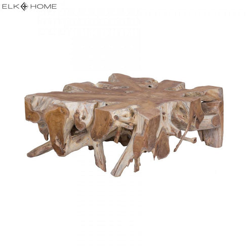 Elk Teak COFFEE TABLE in Natural Finish Model: 7011-1364