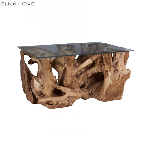 Elk Teak Root COFFEE TABLE in Natural Finish Model: 7117514