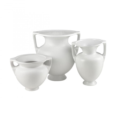 Elk Tellis Vase Medium in White Model: H0017-10045