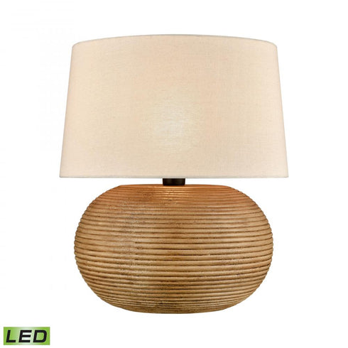 Elk Terran 22 Inch High 1 Light Outdoor Table Lamp in Natural Includes LED Bulb Model: H0019-8560-LED
