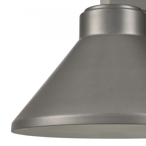 Elk Thane 10 Inch High 1 Light Outdoor Sconce in Hematite Model: 69691/1