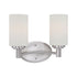 Elk Thomas Pittman 12 Inch Wide 2 Light Vanity Light in Brushed Nickel Model: 190022217