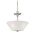 Elk Thomas Pittman 15 Inch Wide 2 Light Pendant in Brushed Nickel Model: 190043217