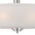 Elk Thomas Pittman 18 Inch Wide 3 Light Pendant in Brushed Nickel Model: 190061217