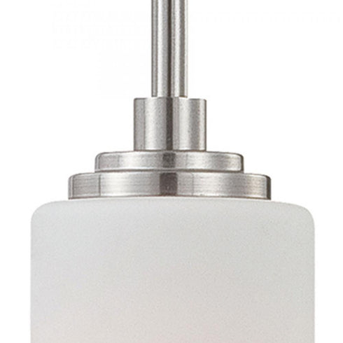Elk Thomas Pittman 5 Inch Wide 1 Light Mini Pendant in Brushed Nickel Model: 190060217