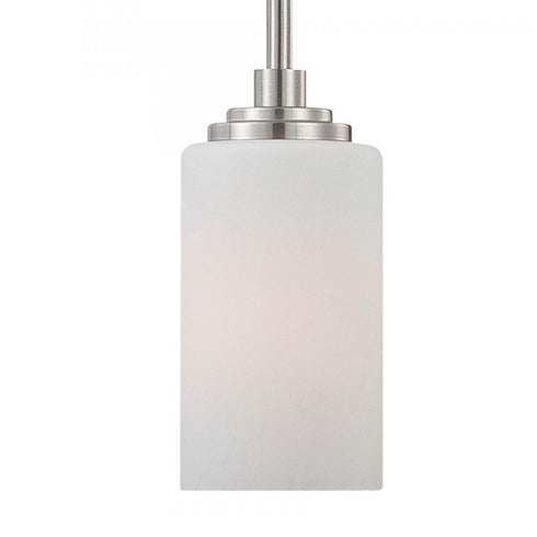 Elk Thomas Pittman 5 Inch Wide 1 Light Mini Pendant in Brushed Nickel Model: 190060217