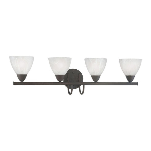 Elk Thomas Tia 30.75 Inch Wide 4 Light Vanity Light in Painted Bronze Model: 190018763