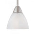 Elk Thomas Tia 5.24 Inch Wide 1 Light Mini Pendant in Matte Nickel Model: 190056117