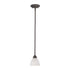 Elk Thomas Tia 5.25 Inch Wide 1 Light Mini Pendant in Painted Bronze Model: 190056763