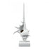 Elk Tigertail Shell in Textured White Model: S0037-11316