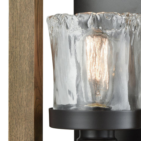Elk Timberwood 1 Light SCONCE in Oil Rubbed Bronze Finish Model: 33070/1
