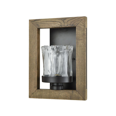 Elk Timberwood 1 Light SCONCE in Oil Rubbed Bronze Finish Model: 33070/1