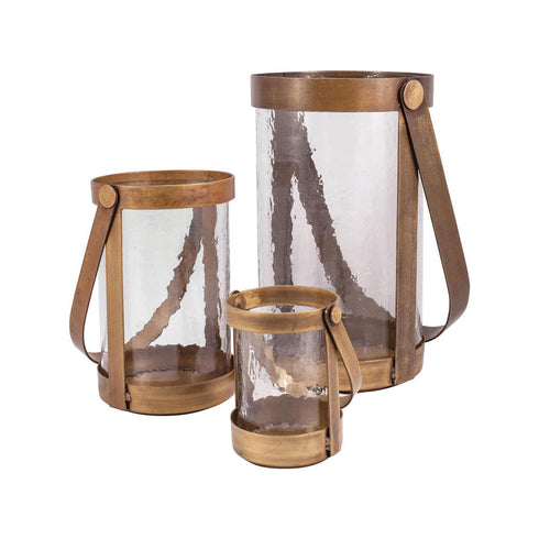 Elk Tonal CANDLE CANDLE HOLDER in Antique Brass Finish Model: 621413