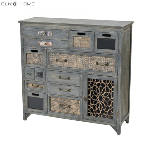 Elk Topanga CABINET CREDENZA in Antique Gray Finish Model: 3116-027