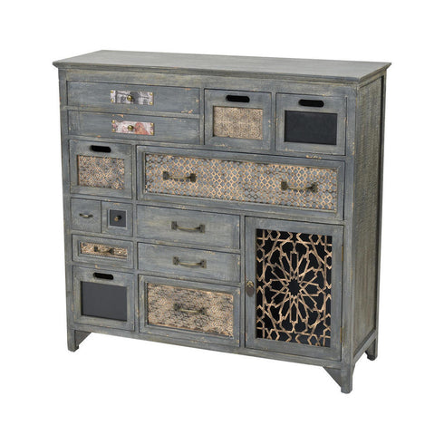 Elk Topanga CABINET CREDENZA in Antique Gray Finish Model: 3116-027