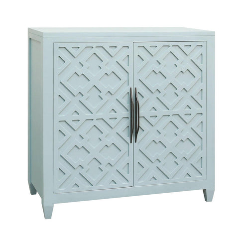 Elk Topher CABINET CREDENZA in Aqua Finish Model: 17547