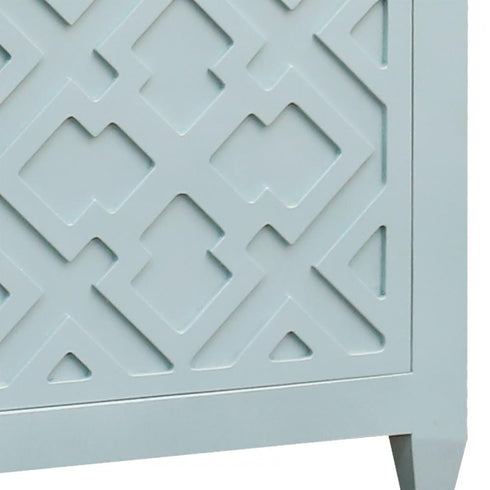 Elk Topher CABINET CREDENZA in Aqua Finish Model: 17547