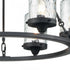 Elk Torch HANGING in Charcoal Finish Model: 45406/6