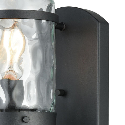 Elk Torch SCONCE in Charcoal Finish Model: 45400/1