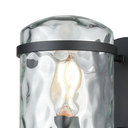 Elk Torch SCONCE in Charcoal Finish Model: 45400/1