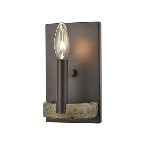 Elk Transitions SCONCE in Oil Rubbed Bronze Finish Model: 12310/1