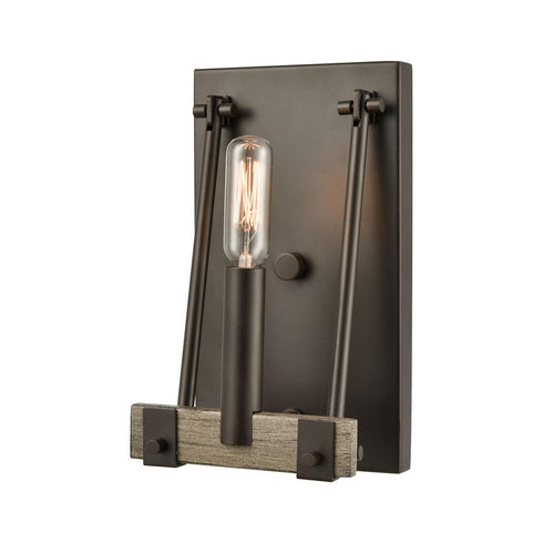 Elk Transitions VANITY LIGHT in Oil Rubbed Bronze Finish Model: 12312/1