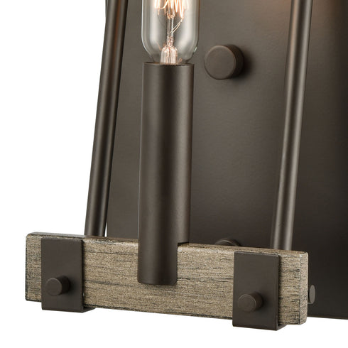 Elk Transitions VANITY LIGHT in Oil Rubbed Bronze Finish Model: 12312/1