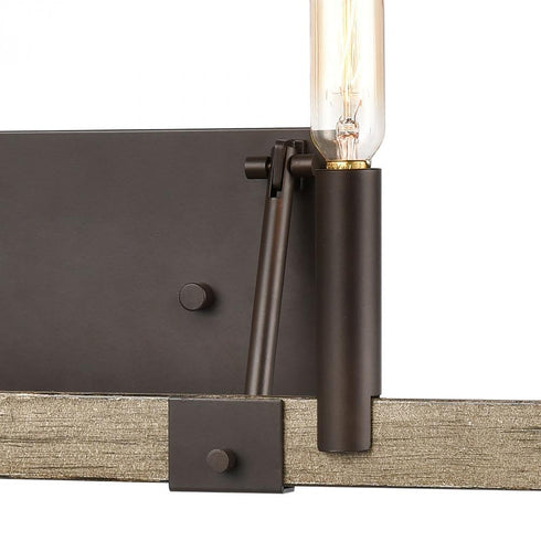 Elk Transitions VANITY LIGHT in Oil Rubbed Bronze Finish Model: 12315/4
