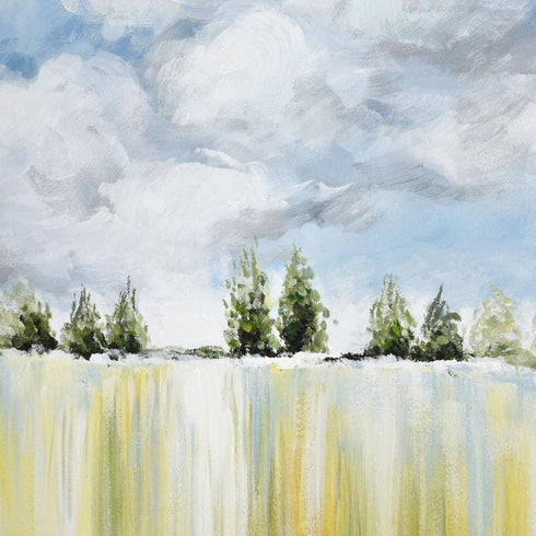 Elk Treeline WALL ART in Blue Finish Model: S0016-8145