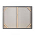 Elk Treeline WALL ART in Blue Finish Model: S0016-8145