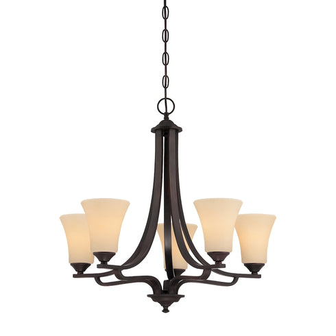Elk Treme 5 Light CHANDELIER in Espresso Finish Model: TK0020704